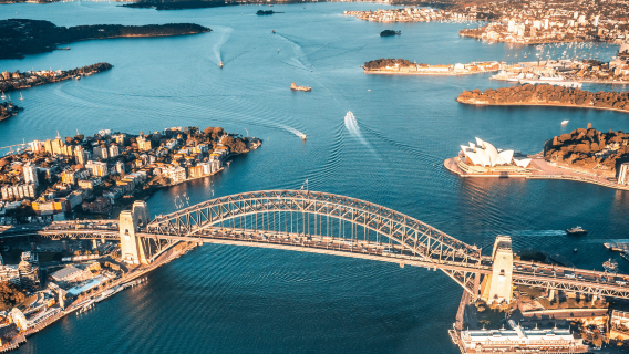 Pengalaman wisata helikopter di Sydney Harbour