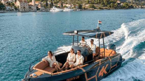 Dubrovnik: Aperol Spritz Sunset Tour with Luxury Speedboat