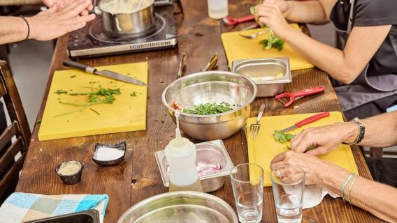 Greek Cuisine Cooking Class in Santorini