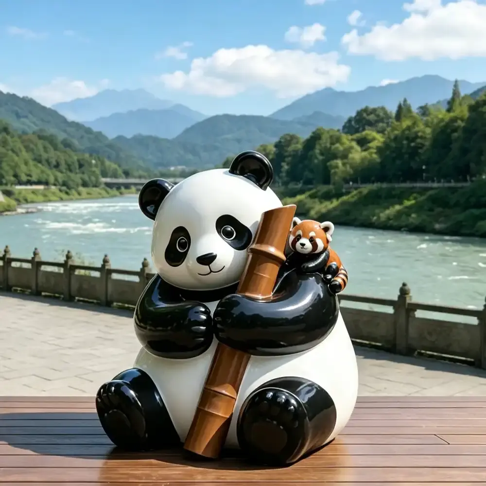 Private tour for 2–7 people ◇ Panda base + Dujiangyan 1-day tour
