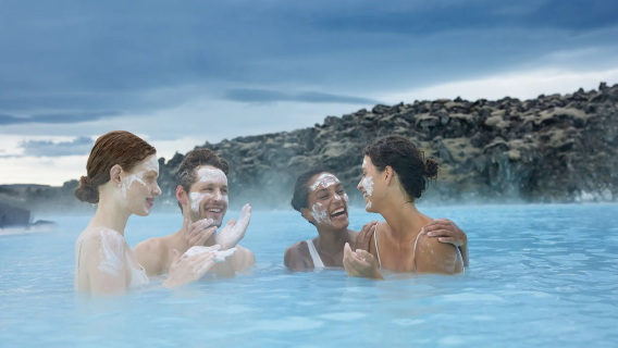 [Sewaan peribadi Bahasa Cina] Reykjavik pergi-balik + Blue Lagoon + Air Terjun Emas + Kawasan Geoterma Geysir
