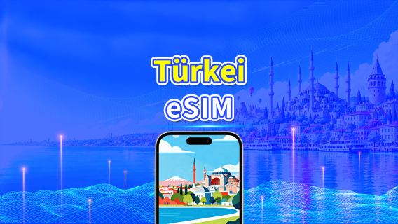 Türkei 5G eSIM | 3 Netzwerke inklusive | AI & TikTok vollständig unterstützt | Tägliches/Gesamt-Datenpaket | 1–30 Tage | 24-Stunden-Abrechnung | QR-Code