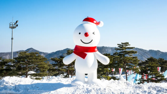 Free snowsuits for children under 12|Vivaldi Park Snow World Korea X Nami Island