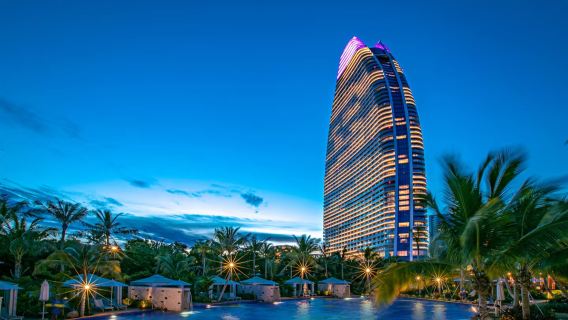 Sanya CityWalk lawatan berjalan kaki berpandu: Atlantis Resort (pemandu pelancong Bahasa Asing ) EA