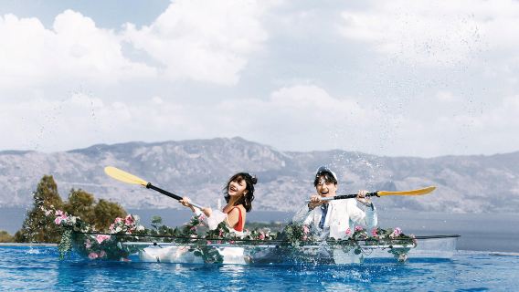 撫仙湖澄江廣龍撫海灣+紅沙灘+祿充風景區一日遊【二環內車接】