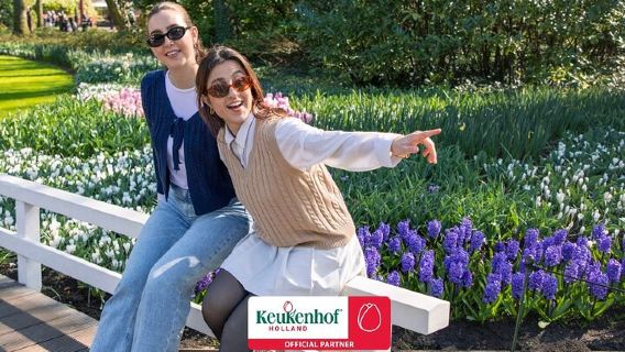 From Amsterdam: Keukenhof Gardens Ticket and Transfer