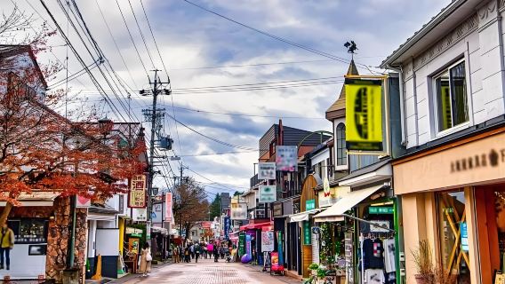 Karuizawa Ginza Shopping Street + Kumoba Pond + Hoshino Area Day Tour
