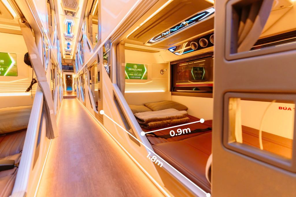 다낭 - 나트랑 VIP 슬리퍼 버스 (HK Buslines 공식)