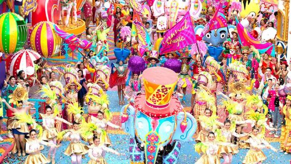 Espectáculo de magia de carnaval con cena buffet