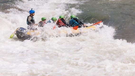 Rafting en el río Buzău
