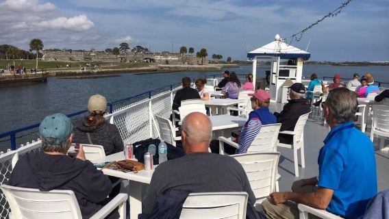 St. Augustine: Boat Cruise and Electric Golf Cart Tour