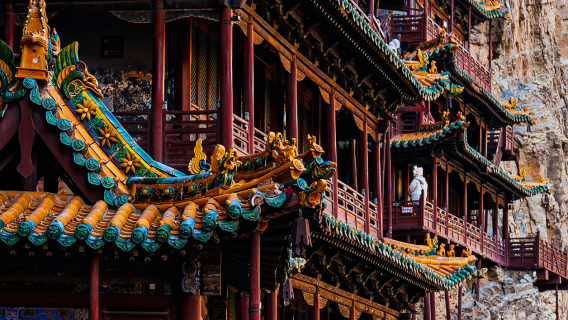 ※ [Excursion d'une journée à Datong] Mont Heng + Temple suspendu + Pagode en bois [Voiture avec chauffeur exclusif※Prise en charge à domicile]