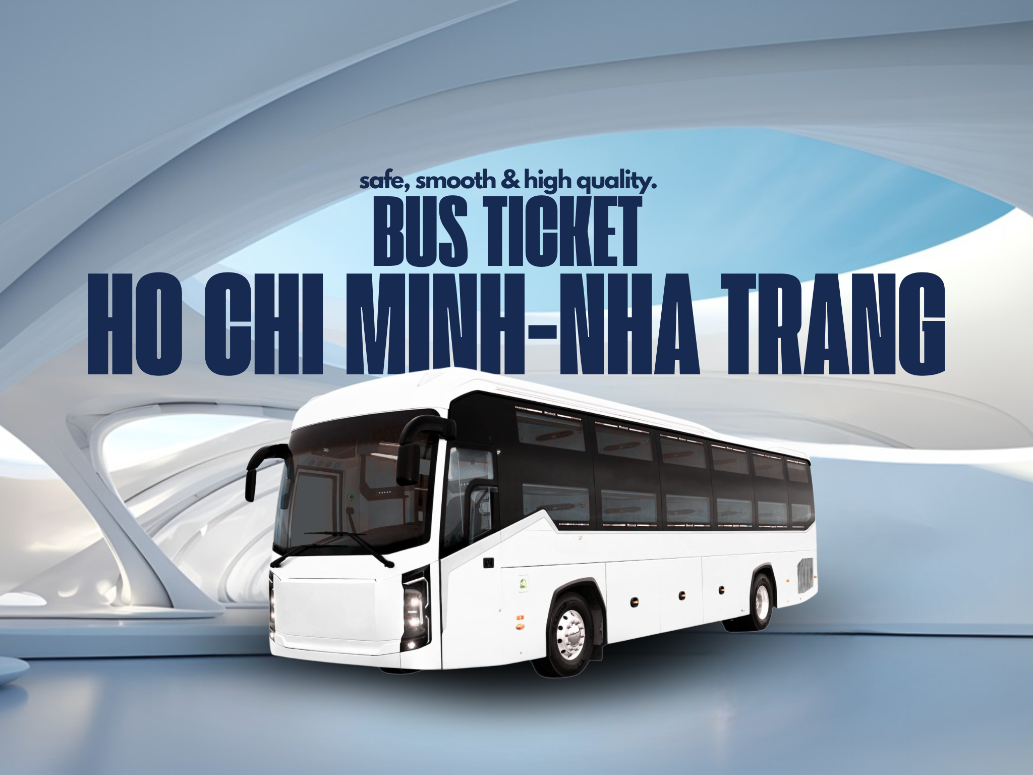 Percorso Ho Chi Minh-Nha Trang (e viceversa): Autobus letto condiviso, cabina VIP e trasferimento privato