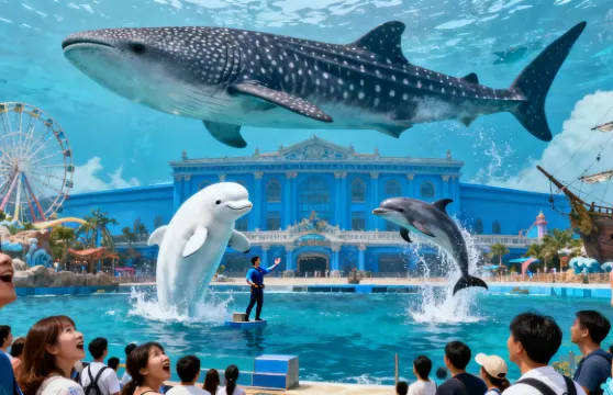 珠海長隆海洋王國一日遊丨含煙花秀丨新增女士票