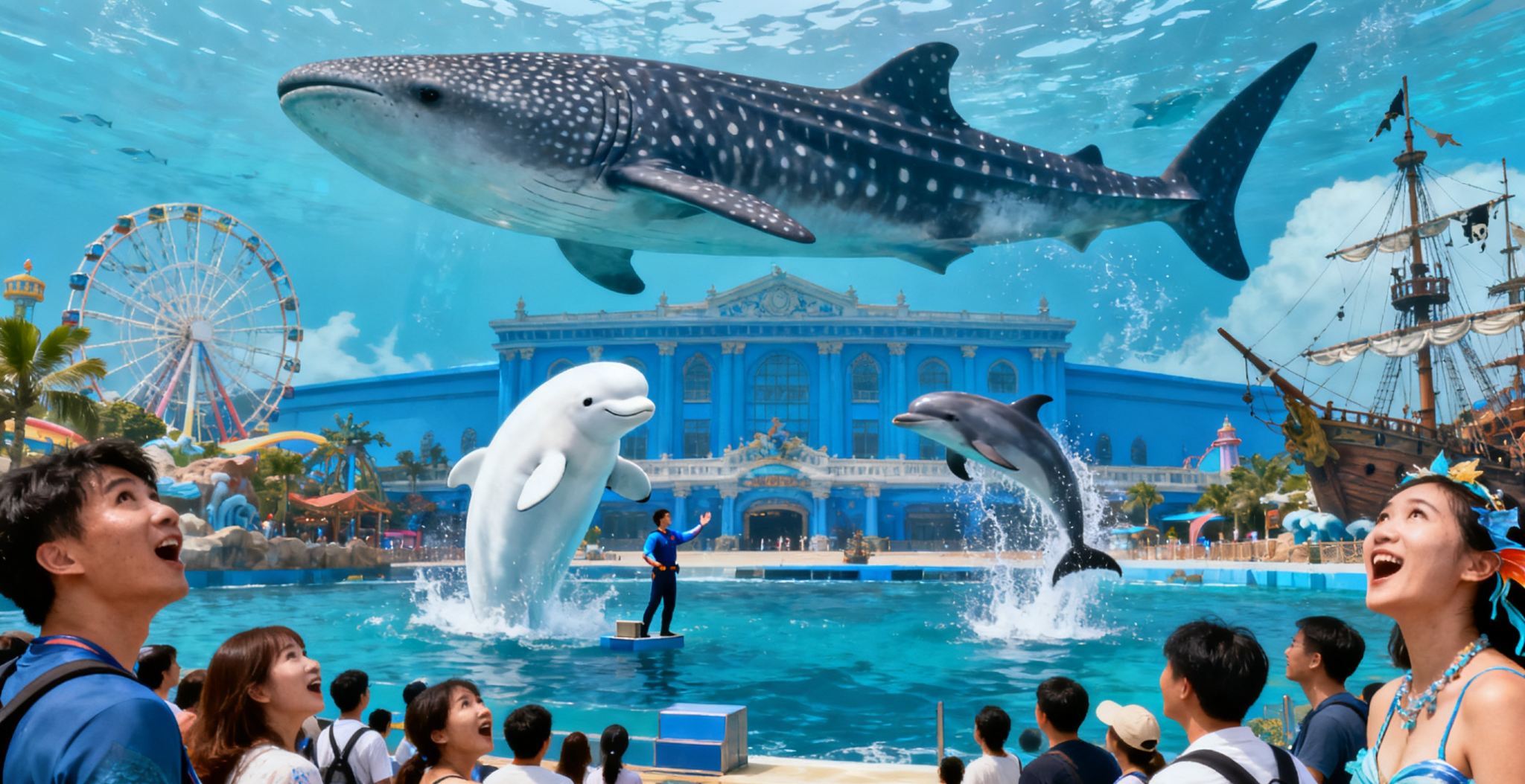 ทัวร์ 1 วัน สวนน้ำฉางหลง จูไห่ พร้อมชมดอกไม้ไฟ + เลือกใช้บริการ Fast Pass ได้