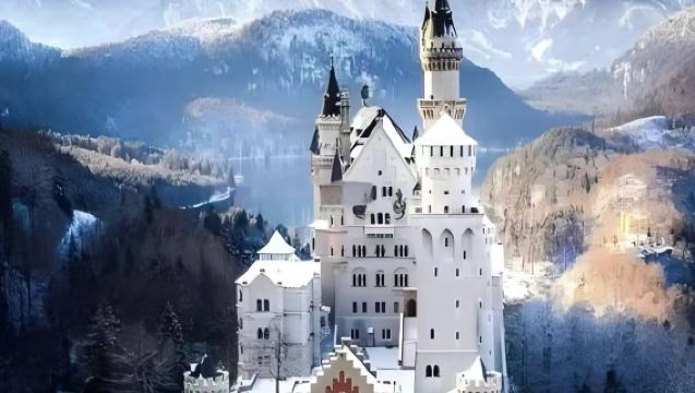 德國慕尼黑來回黑新天鵝堡-打卡兩大世遺包車一日遊【中文司機】