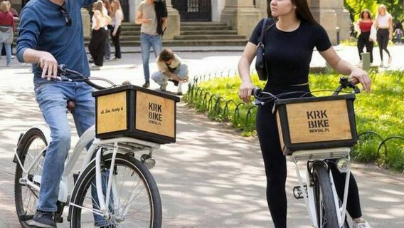 Cracovia: tour guidato in bicicletta della Città Vecchia