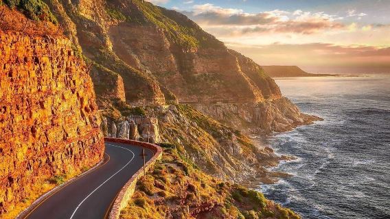 South Africa Cape Town small group Table Mountain + Cape of Good Hope + Boulders Beach + Bo-Kaap 1-day tour (hotel pickup)