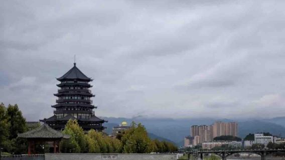 Excursión de un día a Jingdezhen Taoyangli, el Antiguo Palacio del Condado de Fuliang y el Museo de Cerámica de China con servicio en inglés