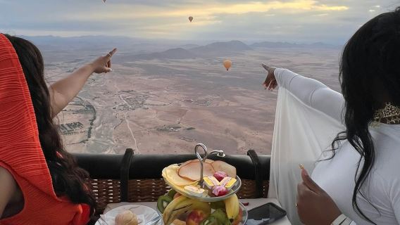 Marrakesh: Ballonvaart bij zonsopgang + transfers + ontbijt