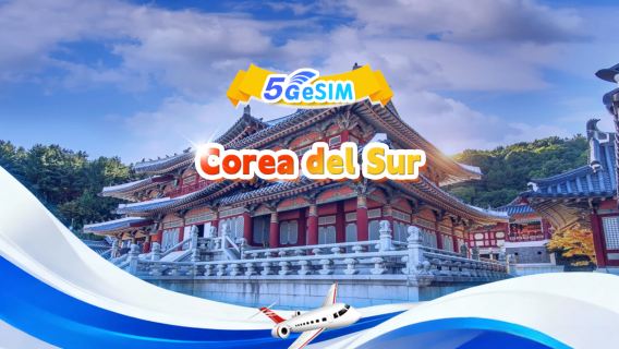 eSIM 5G de Corea del Sur | Paquete diario/Paquete completo | 1-30 días | Facturación 24 horas | QR code