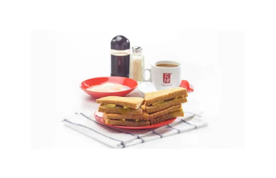 【傳統新加坡早餐】新加坡亞坤咖椰吐司店代金券