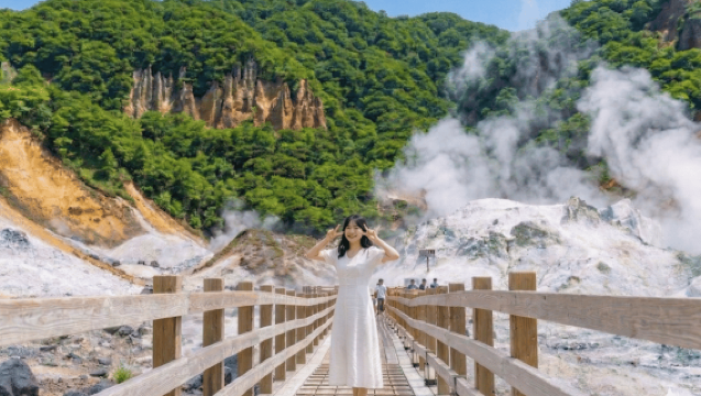 With Lunch│Mt. Usu Ropeway, Otaru & Noboribetsu Day Trip