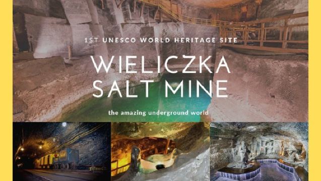 Krakow to Wieliczka Salt Mine: Combo Tour Options (hotel pick-up)