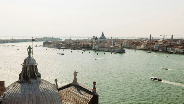 Venice: Grand Canal Guided Boat Tour + San Giorgio Maggiore Bell Tower Entry