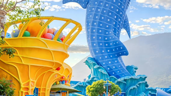 珠海長隆 2天1晚/3天2晚海洋王國企鵝/飛船/馬戲/橫琴灣/迎海酒可選長隆秀/卡卡虎表演門票親子度假組合