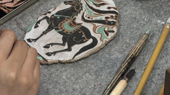 Traditional Chinese Mural Experience in Xi'an