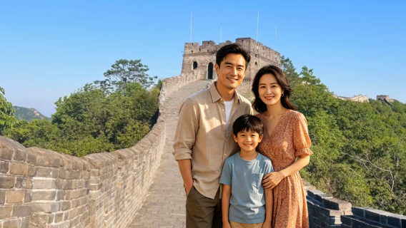 Προσωπική εκδρομή στο Μεγάλο Τείχος στο Mutianyu του Πεκίνου [Ομάδα για μία οικογένεια/Συμπεριλαμβάνονται εισιτήρια εισόδου και μεταφοράς]