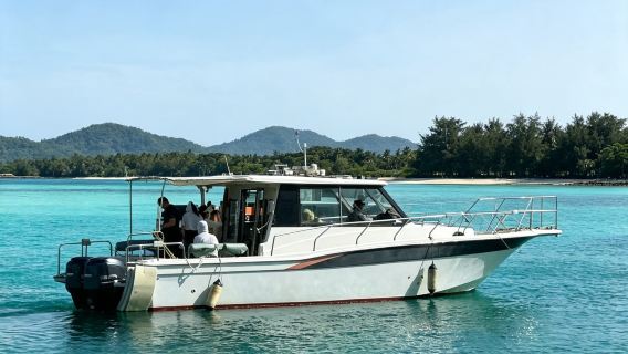 [Sewa Kapal Layar Wanning] Pilihan sewa eksklusif/kongsi kapal untuk memancing selama 4 jam di dua pulau Wanning - Jelajahi Pulau Zhouzai