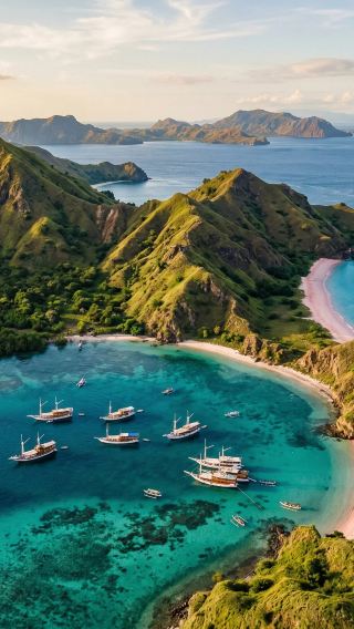 ทัวร์วันเกาะ hopping ที่โคโมโด [6/8 สถานที่ท่องเที่ยว | หาดทรายสีชมพู เหยี่ยวโคโมโด ถ้ำน้ำ ทัวร์เหมารถ]