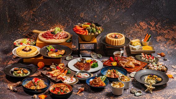 【國慶限定買一送一】悅品度假酒店 Hotel Cozi Resort｜屯門｜火車主題餐廳 The Platter｜自助午餐、自助晚餐、半自助午餐、半自助晚餐