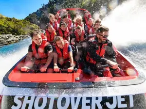 Shotover River Extreme Jet Boat Ride in Queenstown, New Zealand