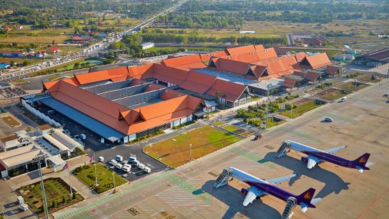 Traslado compartido: Aeropuerto Internacional de Angkor en Siem Reap (SAI)