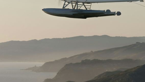 San Francisco: Greater Bay Area Dengan Kapal Laut Dengan Matahari Terbenam