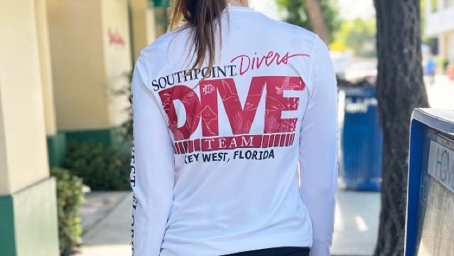 Sun-shirt Southpoint Diver Key West Logo Dive Team Long Sleeve SPF 40