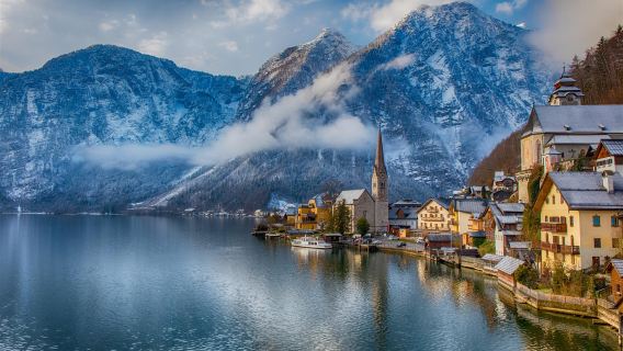 Vienne, Autriche : circuit aller-retour : Hallstatt, une ville époustouflante + visite de 13 heures en anglais