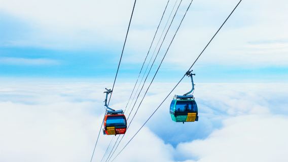 江原道| 月精寺X 發王山觀光纜車X 天空步道