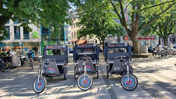 Cologne: Lawatan Bersiar-siar Rickshaw