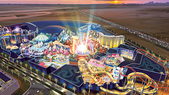 1-day tour to IMG Worlds of Adventure Dubai