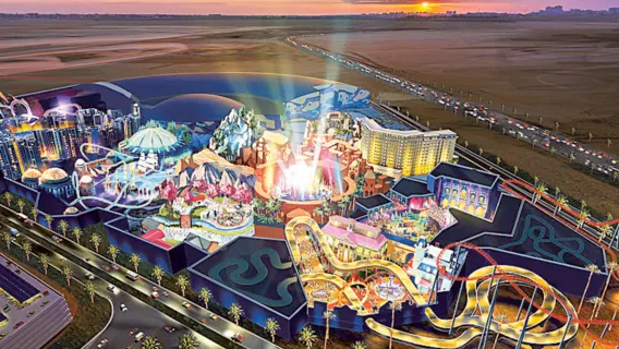 1-day tour to IMG Worlds of Adventure Dubai