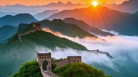 "Das komplette Badaling-Erlebnis: Hin- und Rückfahrt mit Bus, Seilbahn & Eintritt"