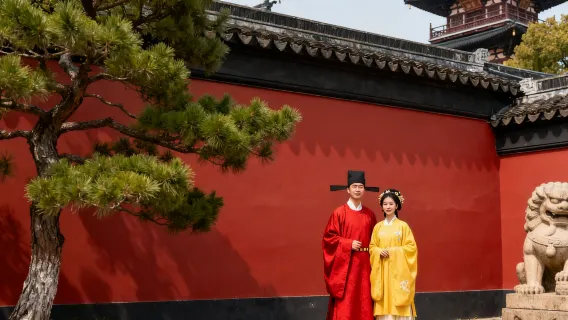 蘇州寒山寺旅拍【跟拍攝影親子照情侶閨蜜兒童跟拍家庭旅拍】