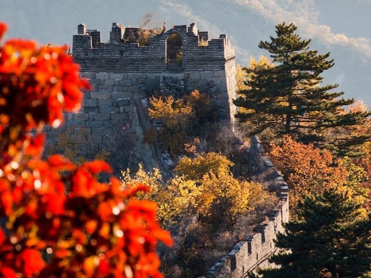 Beijing 1-day tour: Mutianyu Great Wall + Summer Palace + Yuanmingyuan Park (Optional Chinese/English Guide + Private Group)