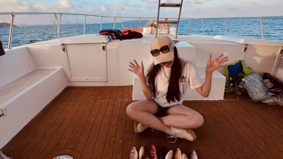 海棠灣海釣 專業釣魚艇出發 帶探魚器 提供魚餌漁具 漁獲帶走 好玩有趣體驗 導釣教學+拍照