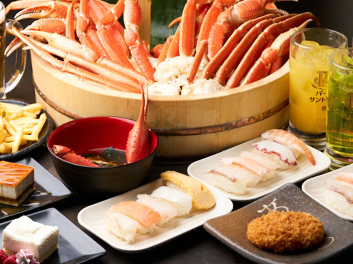 Kani Sanmi Ikebukuro Branch: All-You-Can-Eat King Crab and Snow Crab Package