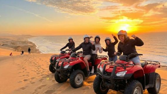 Quad Bike along Morocco's Atlantic Coast with BBQ Dinner and Transfer